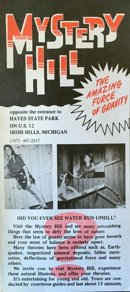 Mystery Hill - Old Brochure 1